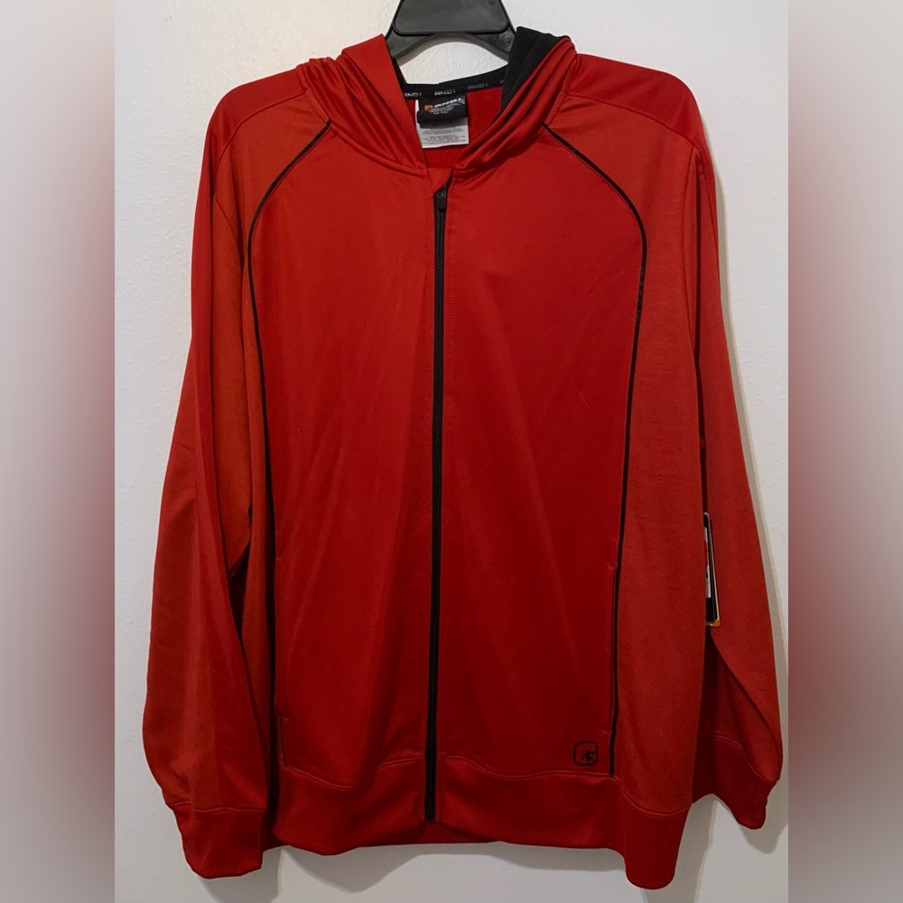 Double Team Full-Zip Red Jacket 3XL AND1 Men's